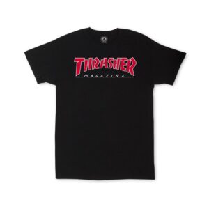 Camiseta Thrasher OUTLINED BLACK