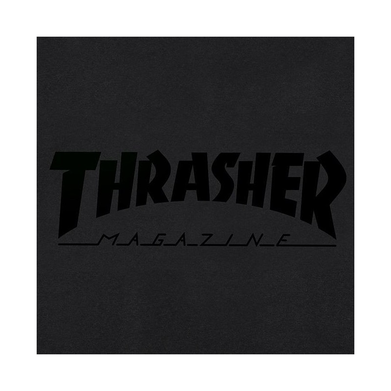 Camiseta Thrasher SKATEMAG BLACK ON BLACK - Imagen 2