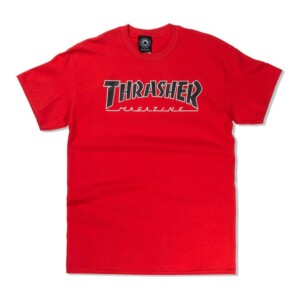 Camiseta Thrasher OUTLINED RED