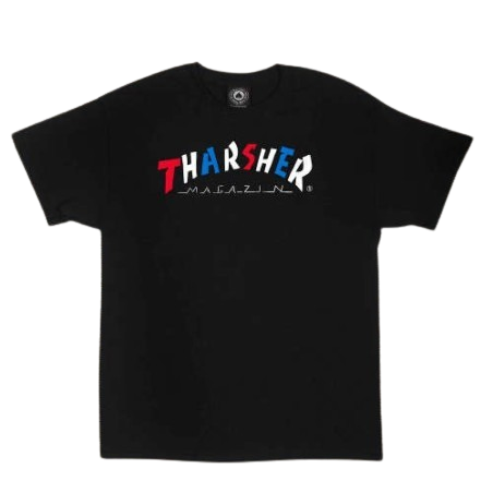 Camiseta Thrasher KNOCK OFF BLACK
