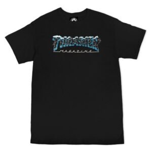 Camiseta Thrasher Black Ice - Negro