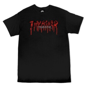 Camiseta Thrasher Blood-Drip - Negro