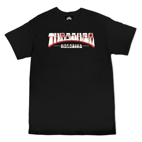 Camiseta Thrasher Firme Logo - Negro