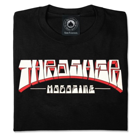 Camiseta Thrasher Firme Logo - Negro - Imagen 2