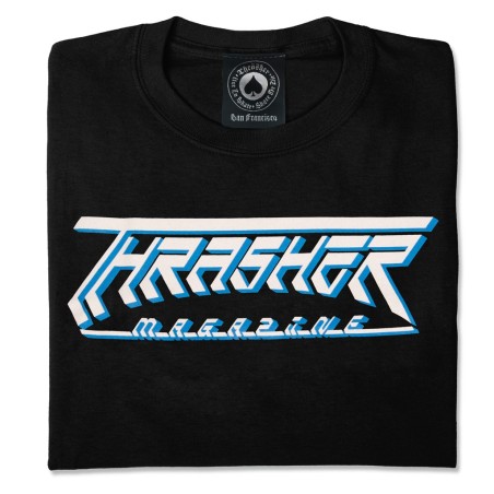 Camiseta Thrasher Future Logo - Negro - Imagen 2