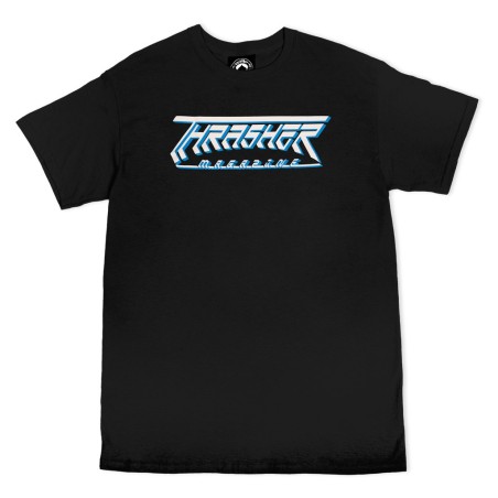 Camiseta Thrasher Future Logo - Negro