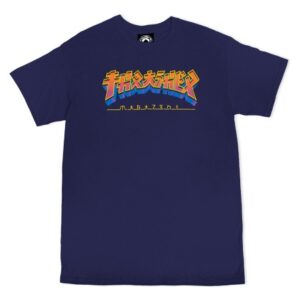 Camiseta Thrasher Godzilla Burst - Azul