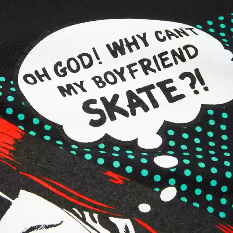 Camiseta Thrasher New Boyfriend Black - Imagen 2
