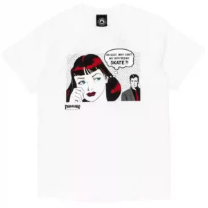 Camiseta Thrasher New Boyfriend White