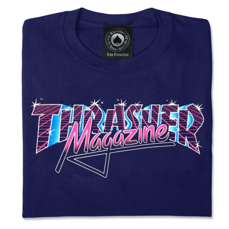 Camiseta Thrasher Vice Logo - Azul - Imagen 2