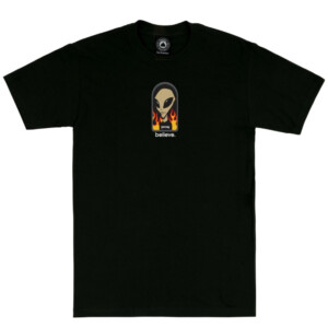 Camiseta Thrasher x Aws Believe - Negro
