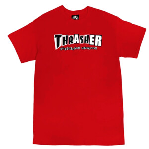 Camiseta Thrasher x Baker Red
