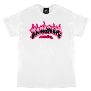 Camiseta Thrasher Airbrush by Phillip Santosuosso - White