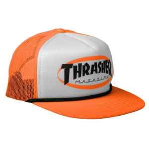 Gorra Thrasher Ellipse Logo Trucker Rope Orange