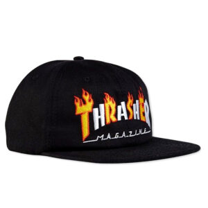 Gorra Thrasher Flame Mag - Black