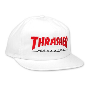 Gorra Thrasher Magazine Twotone Logo - White Red