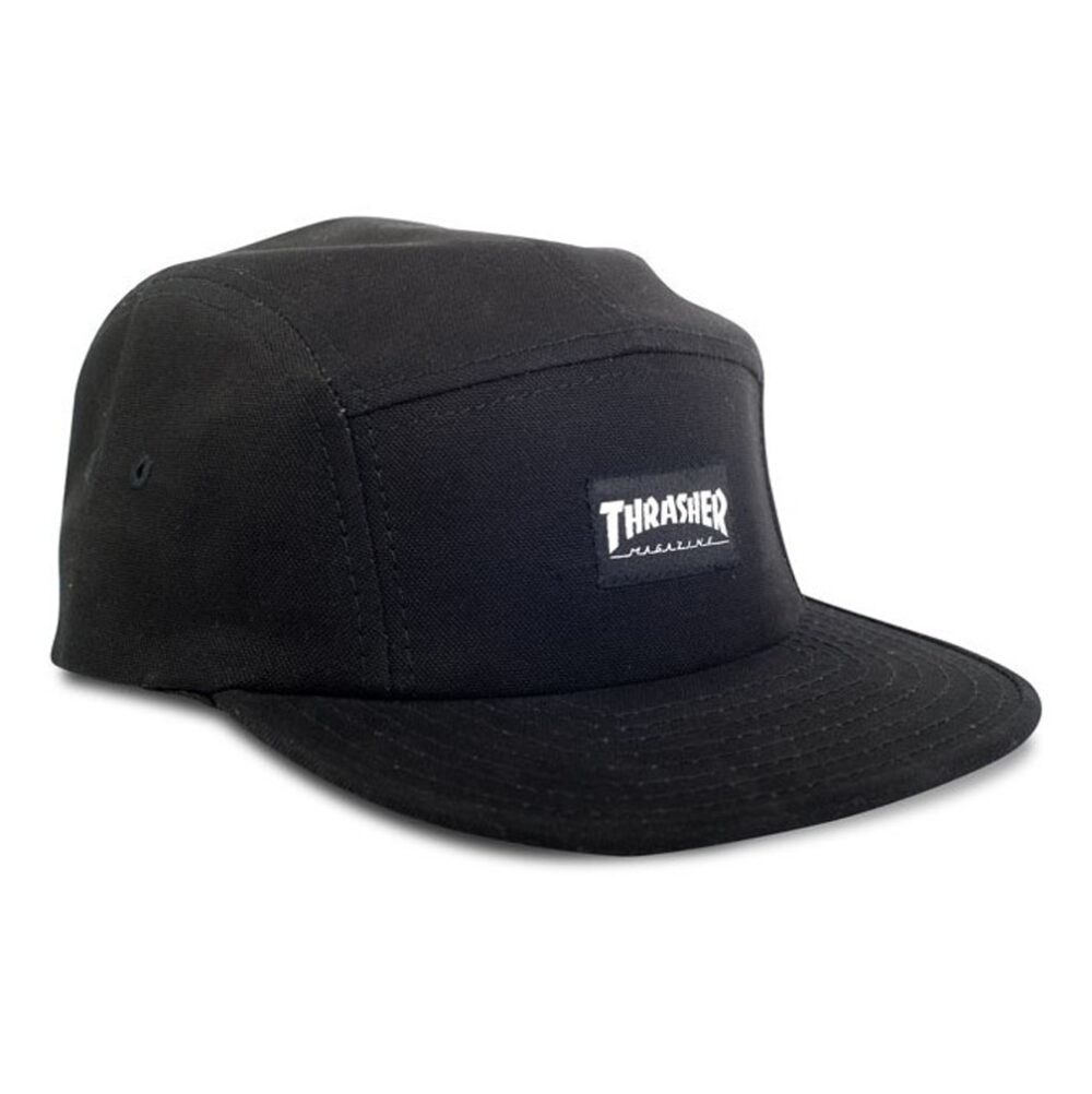 Gorra Thrasher 5 Panel Black