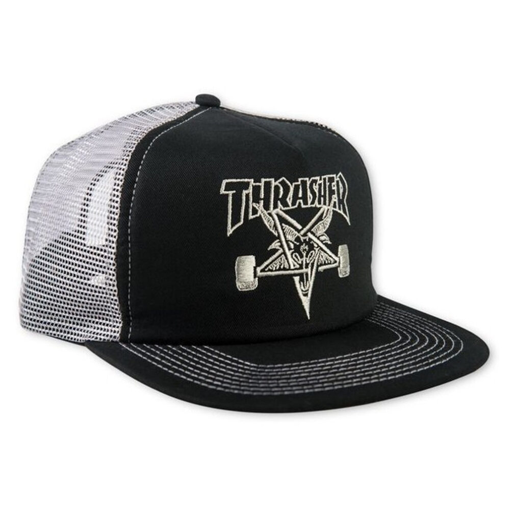 Gorra Thrasher Skate Goat Emb Mesh Black