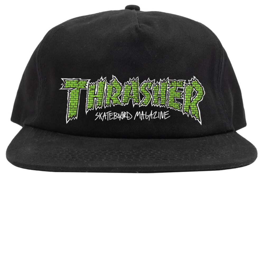 Gorra Thrasher Brick - Negro