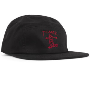 Gorra Thrasher 5 Panel Gonz - Negro