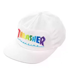Gorra Thrasher Rainbow Mag- Blanco