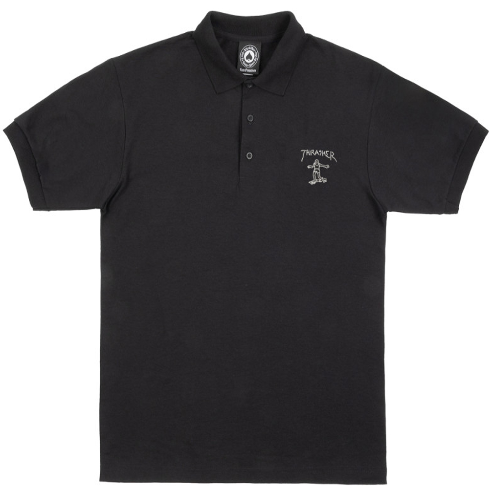 Polo Thrasher Mini Gonz - Negro