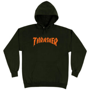 Sudadera Thrasher Burn It Down - Marrón