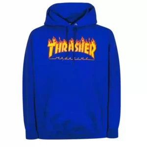 Sudadera Thrasher Flame - Royal