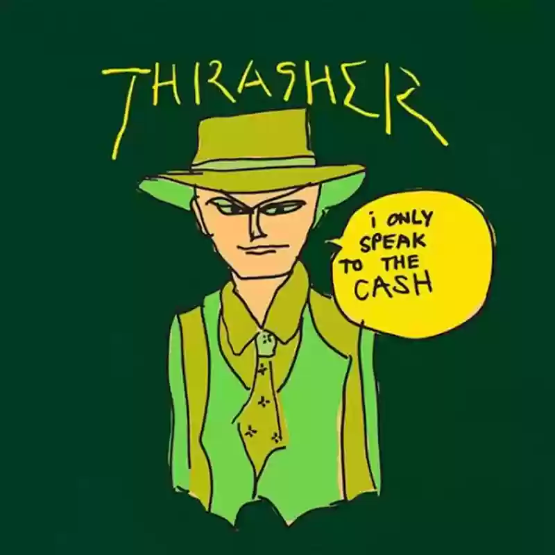 Camiseta Thrasher Gonz Cash Forest - Imagen 2
