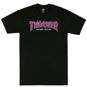 Camiseta Thrasher Brick - Negro