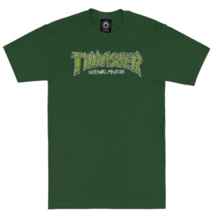 Camiseta Thrasher Brick - Verde