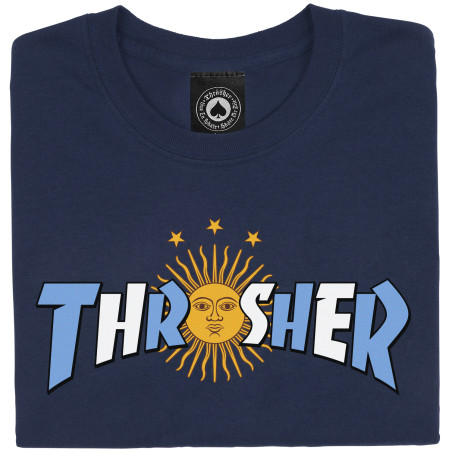 Camiseta Thrasher Argentina Estrella - Imagen 2