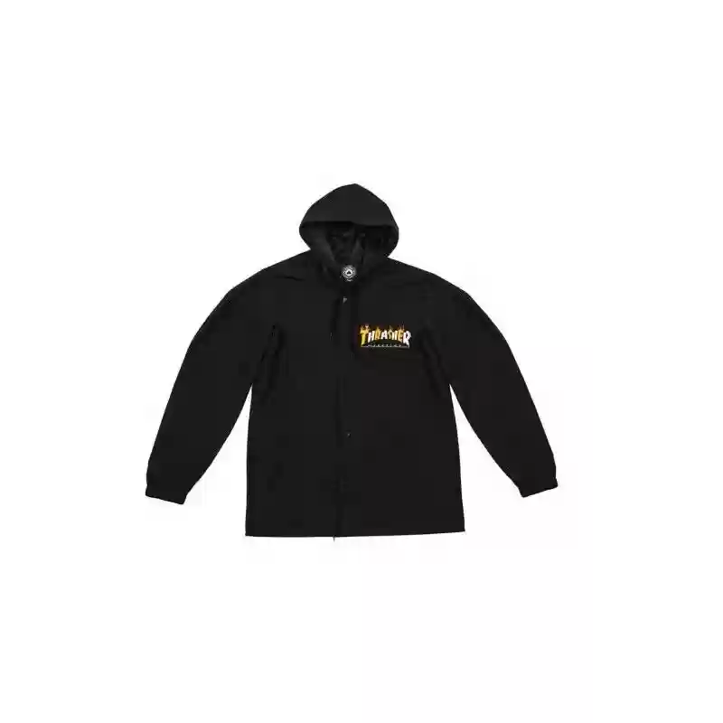 Chaqueta Thrasher Flame Mag Water Resistant Coach Jacket