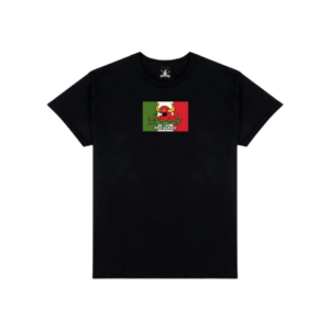 Camiseta -THRASHER X TOY MACHINE HECHO BLACK