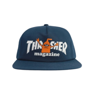 Gorra THRASHER - THRASHER X TOY MACHINE SECT SNAPBACK NAVY