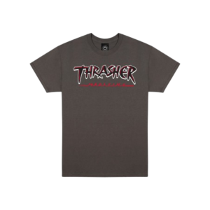 Camiseta Thrasher Slash Charcoal