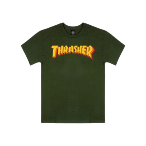 Camiseta Thrasher Stacked Forest Green