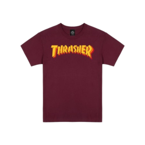 Camiseta Thrasher Stacked Maroon