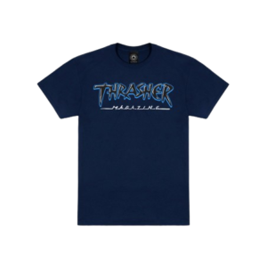 Camiseta Thrasher Slash Navy