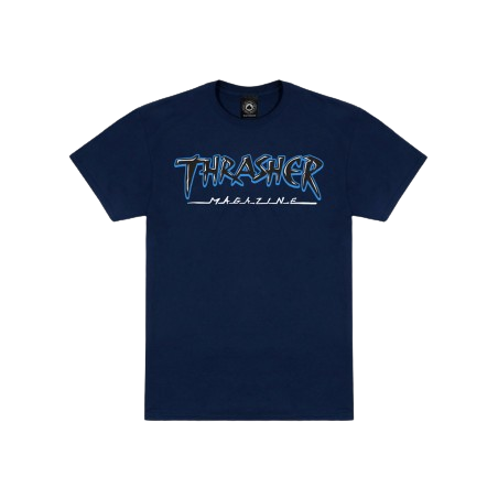 Camiseta Thrasher Slash Navy