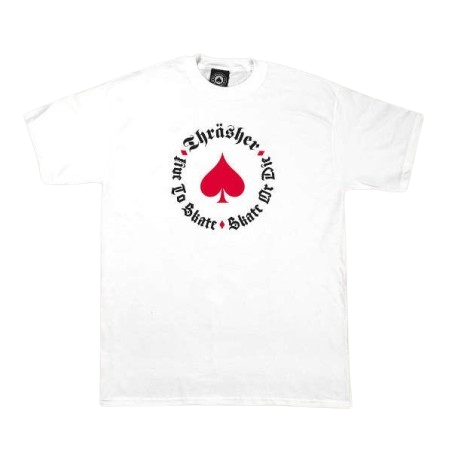 Camiseta Thrasher NEW OATH WHITE
