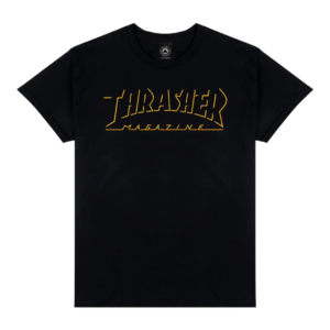 Camiseta THRASHER SHADOW MAG LOGO BLACK