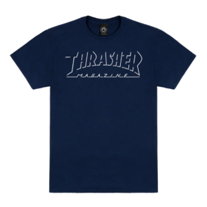 Camiseta THRASHER SHADOW MAG LOGO NAVY